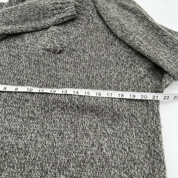 Vintage David Taylor Pullover Sweater Chunky Knit Gray Size Medium - Picture 4 of 6